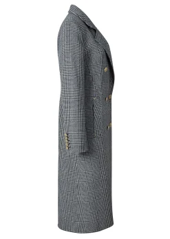 Double Breasted Coat (Prince of Wales Mono)