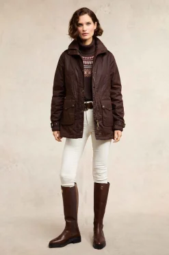 Durham Wax Jacket (Chocolate)