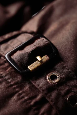 Durham Wax Jacket (Chocolate)