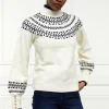 Elodie Roll Neck Knit (Natural)