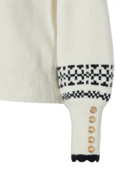 Elodie Roll Neck Knit (Natural)