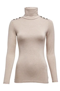 Essential Roll Neck (Oatmeal)