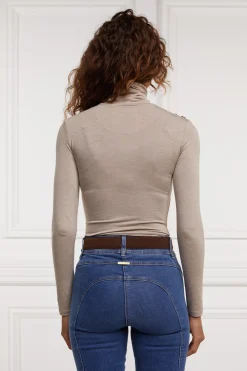 Essential Roll Neck (Oatmeal)