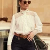 Featherton Lace Shirt (White)