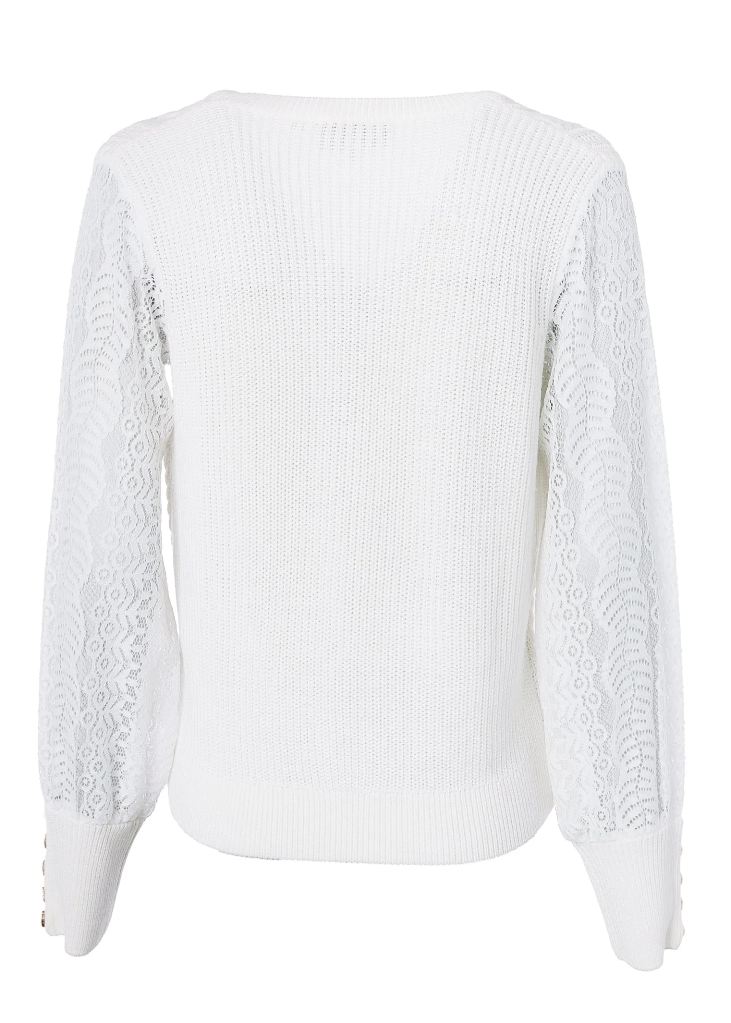 Featherton V-Neck Knit (Natural)