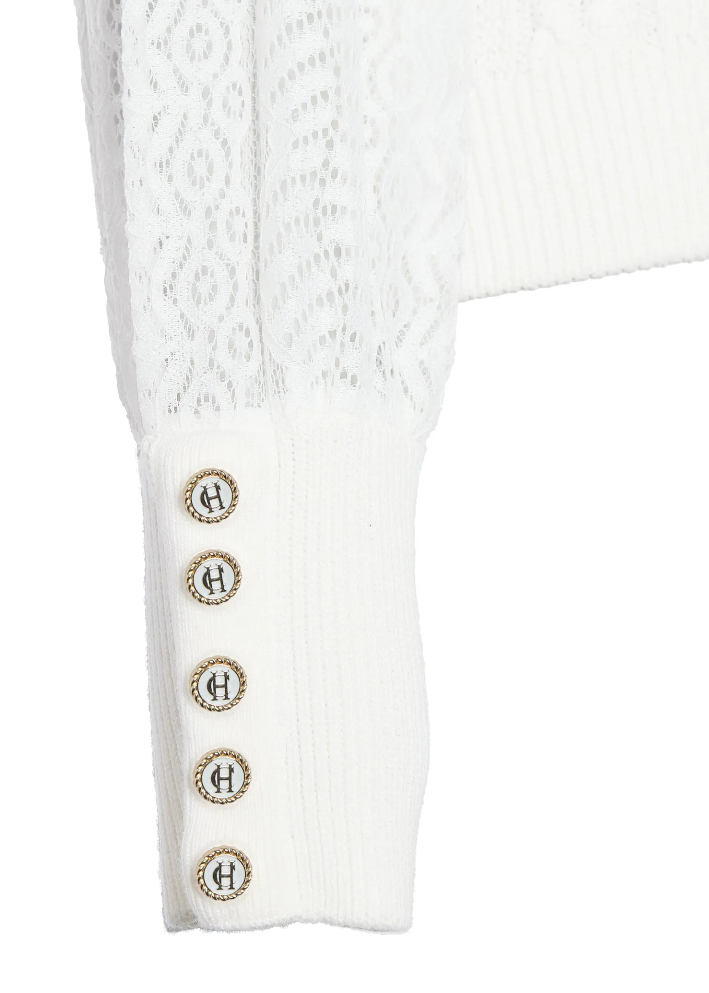 Featherton V-Neck Knit (Natural)