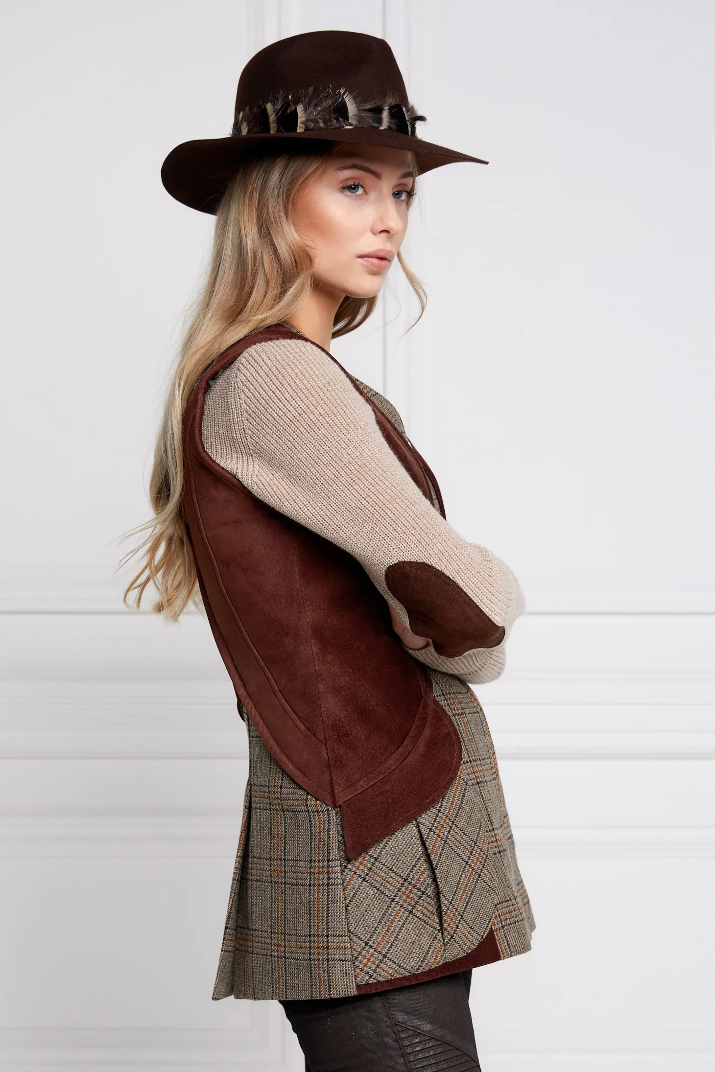 Field Vest (Bourbon Tweed)