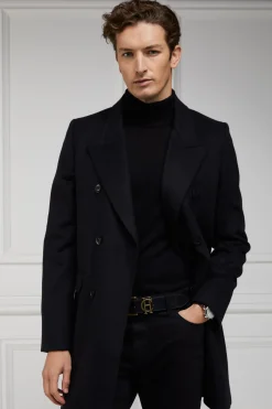 Fine Roll Neck Knit (Black)