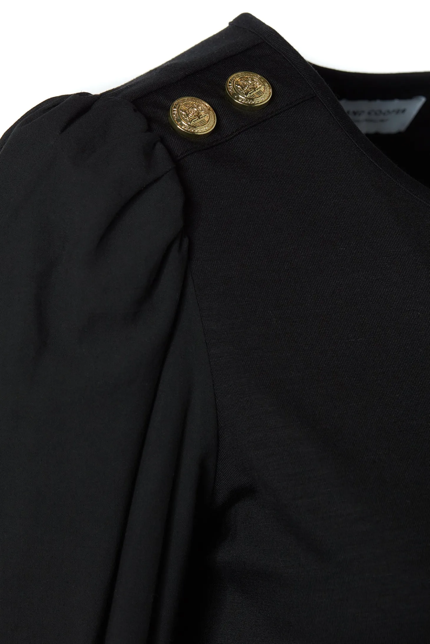 Francesca Jersey Blouse (Black)
