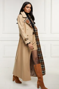 Full Length Chelsea Trench Coat (Camel)