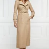 Full Length Marlborough Trench Coat (Camel)