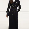 Full Length Marlborough Trench Coat (Soft Navy)