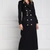 Full Length Marlborough Trench Coat (Soft Black)