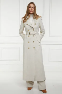 Full Length Marlborough Trench Coat (Natural Linen)