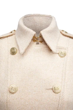 Full Length Marlborough Trench Coat (Biscuit)