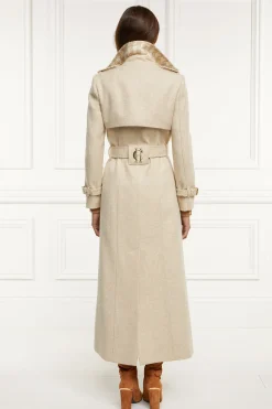 Full Length Marlborough Trench Coat (Biscuit)