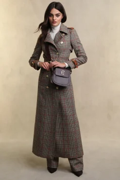 Full Length Marlborough Trench Coat (Orange Windsor)