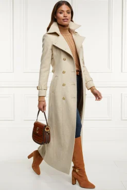 Full Length Marlborough Trench Coat (Biscuit)