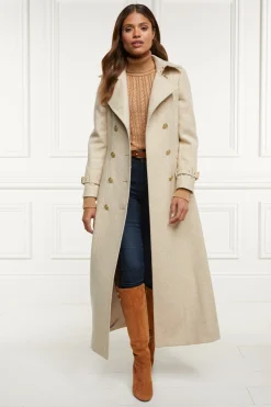 Full Length Marlborough Trench Coat (Biscuit)