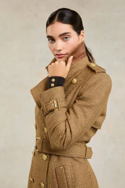 Full Length Marlborough Trench Coat (Tawny)