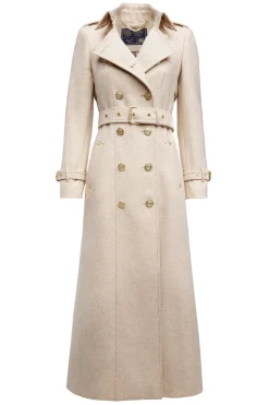 Full Length Marlborough Trench Coat (Biscuit)