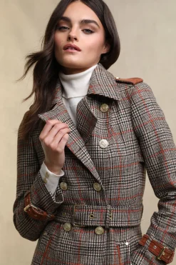 Full Length Marlborough Trench Coat (Orange Windsor)