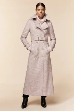 Full Length Marlborough Trench Coat (Anniversary Pink)
