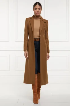 Full Length Regency Coat (Dark Camel)