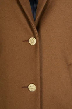 Full Length Regency Coat (Dark Camel)