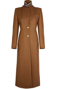 Full Length Regency Coat (Dark Camel)