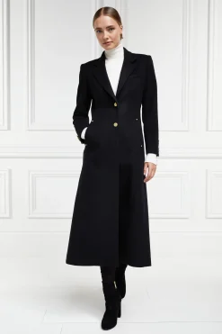 Full Length Regency Coat (Soft Black)