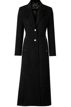 Full Length Regency Coat (Soft Black)