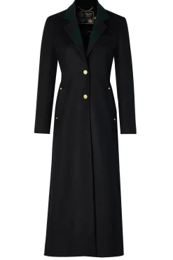 Full Length Regency Coat (Soft Navy Blackwatch)