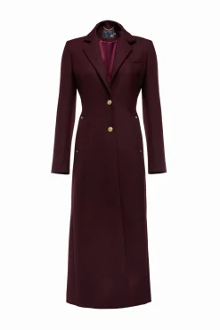 Full Length Regency Coat (Mulberry)