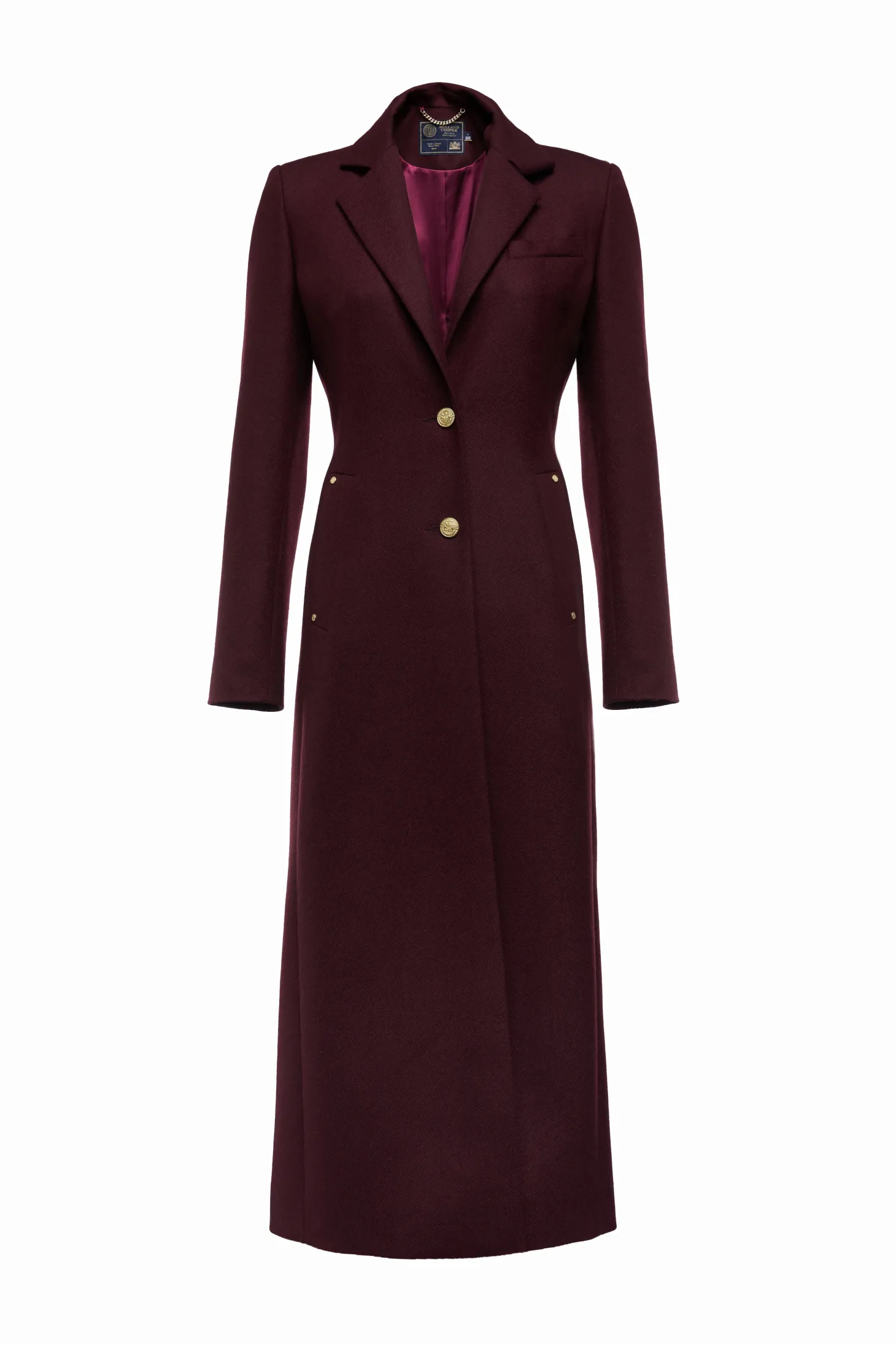 Full Length Regency Coat (Mulberry)