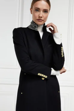 Full Length Regency Coat (Soft Black)