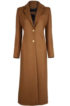 Full Length Regency Coat (Dark Camel)