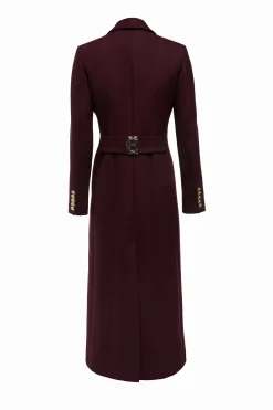 Full Length Regency Coat (Mulberry)