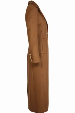 Full Length Regency Coat (Dark Camel)