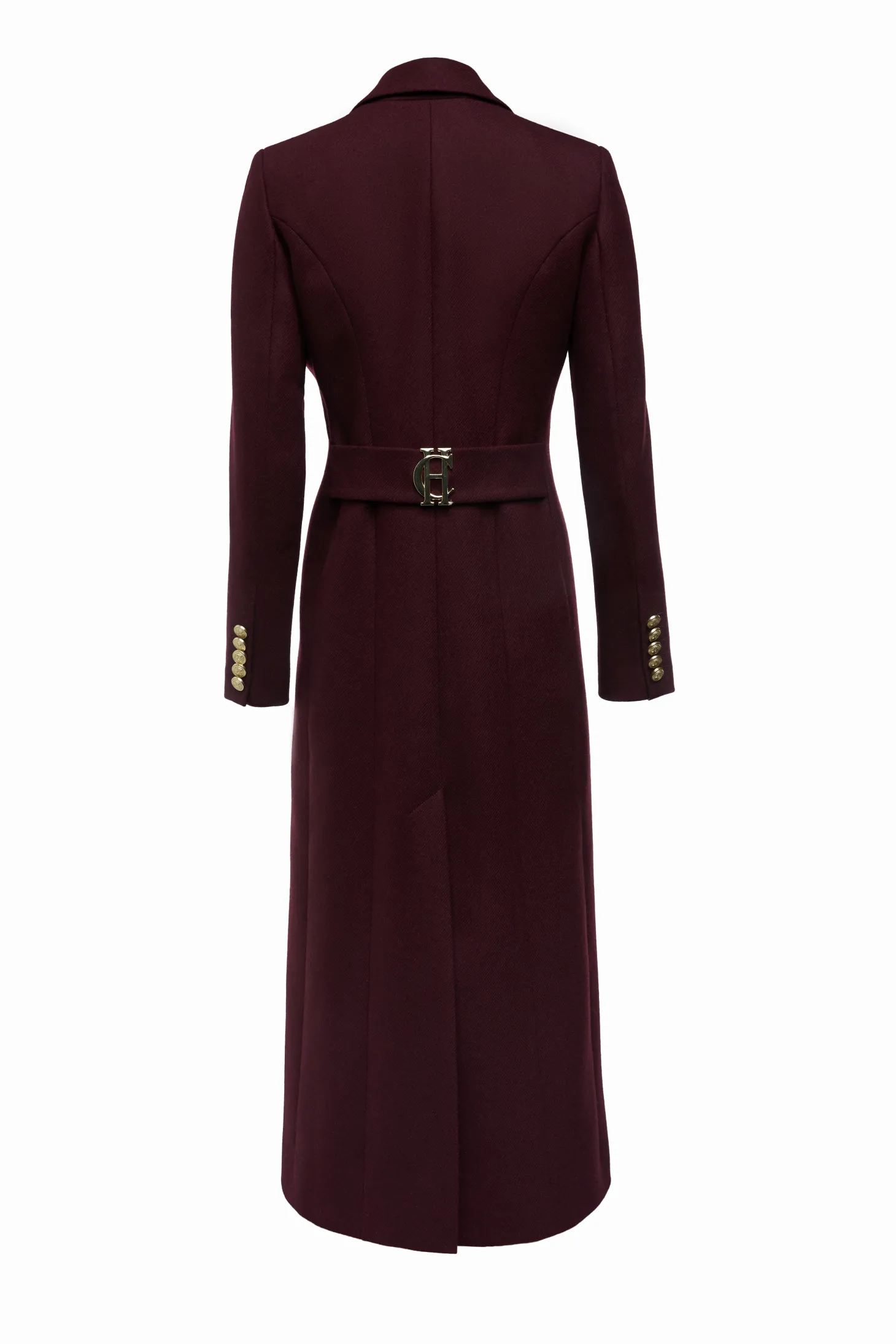 Full Length Regency Coat (Mulberry)