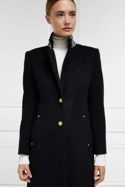 Full Length Regency Coat (Soft Black)