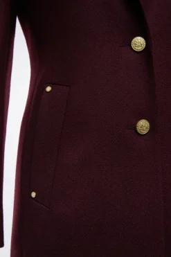 Full Length Regency Coat (Mulberry)