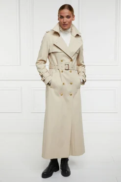 Gatcombe Full Length Trench Coat (Stone)