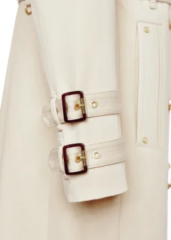 Gatcombe Full Length Trench Coat (Stone)