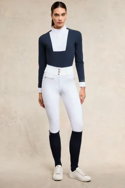 Gatcombe Long Sleeve Show Shirt (Ink Navy)