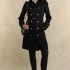 Gatcombe Trench Coat (Black)
