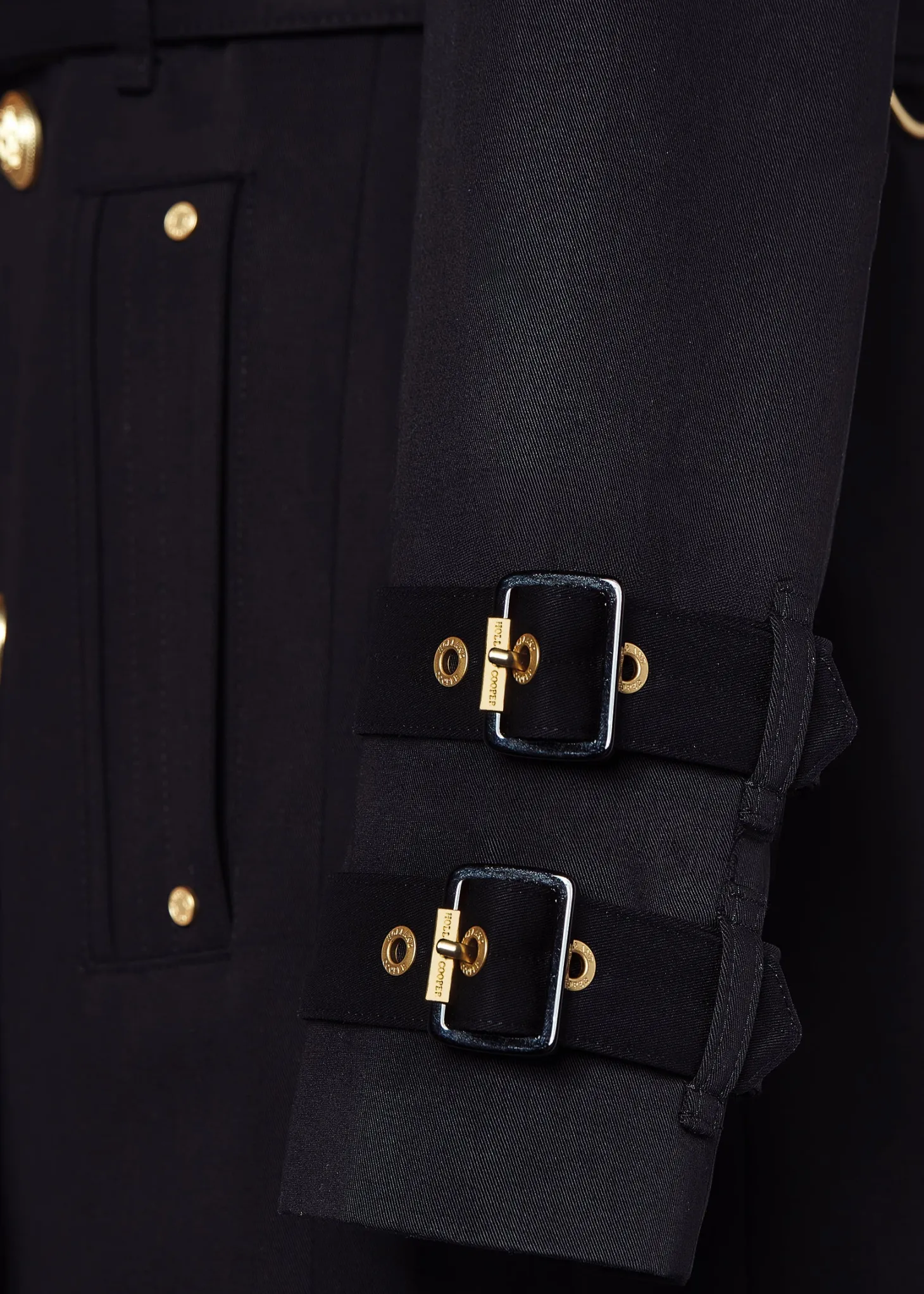 Gatcombe Trench Coat (Black)
