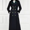 Gold Label Trench (Soft Navy Blackwatch)