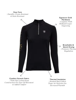 Halcot Thermal Base Layer (Black)
