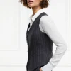 Hampton Waistcoat (Charcoal Pinstripe)